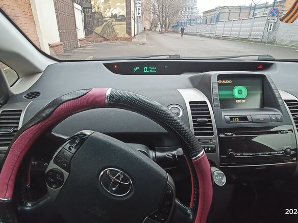 2007 Toyota Prius II Рестайлинг (XW20), чёрный, 750000 рублей - вид 12