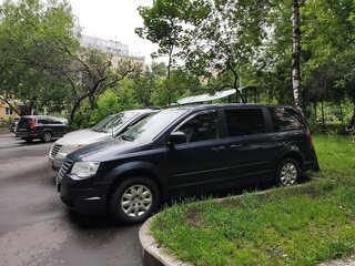 2007 Chrysler Town & Country V, синий, 1300000 рублей, вид 4