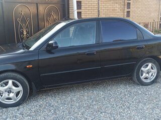 2006 Kia Spectra I Рестайлинг 2, чёрный, 420000 рублей, вид 4