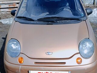 2002 Daewoo Matiz I Рестайлинг, золотистый, 90000 рублей, вид 1