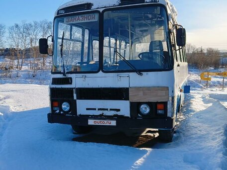 1996 ПАЗ 3205, белый, 300000 рублей, вид 3
