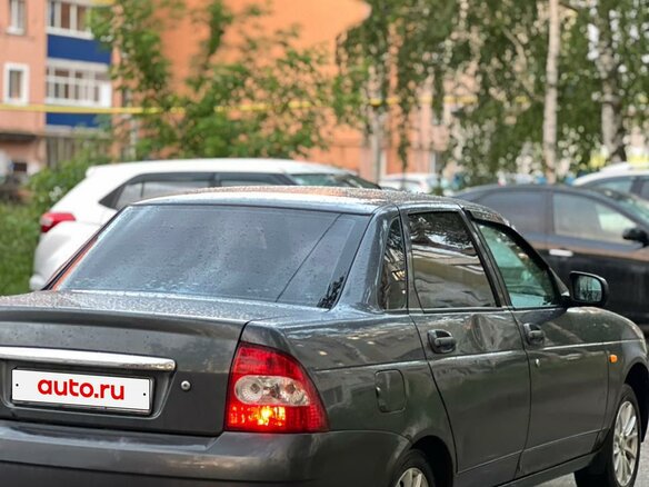 2013 Lada (ВАЗ) Priora I, серый, 180000 рублей - вид 3