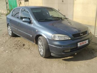 1998 Opel Astra G, синий, 315000 рублей, вид 1