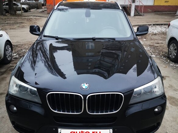 2011 BMW X3 20d xDrive II (F25), чёрный, 1380000 рублей