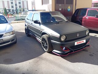 1987 Volkswagen Golf II, чёрный, 295000 рублей, вид 2