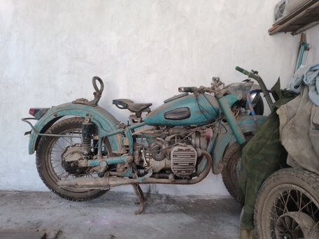 1973 Урал M-72, зелёный, 35000 рублей, вид 1