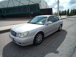 2006 Hyundai Sonata ТагАЗ IV (EF) Рестайлинг, серебристый, 480000 рублей, вид 1
