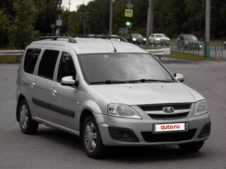 2012 Lada (ВАЗ) Largus I, серебристый, 680000 рублей, вид 1