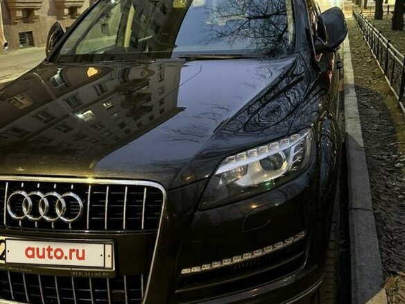 2012 Audi Q7 I (4L) Рестайлинг, чёрный, 1950000 рублей - вид 6