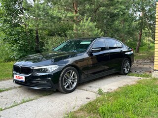 2018 BMW 5 серии 520d VII (G30/G31/G38), чёрный, 2550000 рублей, вид 3