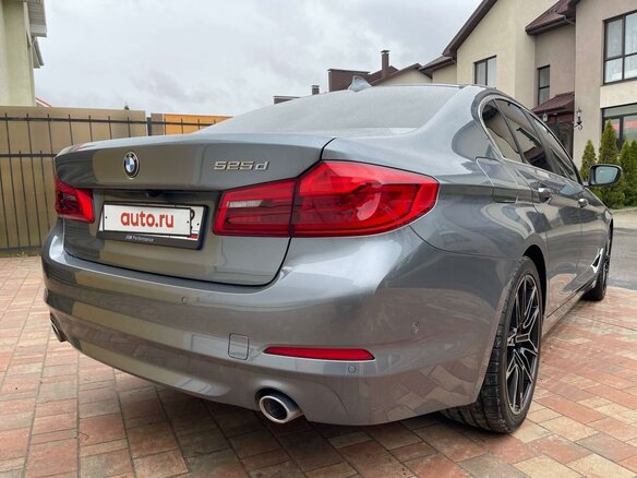 2019 BMW 5 серии 525d VII (G30/G31/G38), серый, 3100000 рублей - вид 7