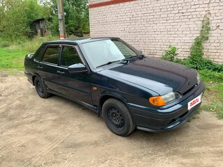 2008 Lada (ВАЗ) 2115, зелёный, 190000 рублей, вид 2