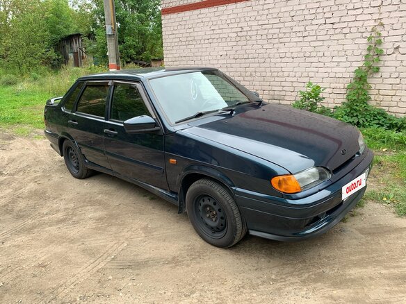 2008 Lada (ВАЗ) 2115, зелёный, 190000 рублей - вид 1