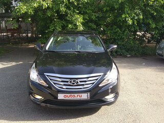 2012 Hyundai Sonata VI (YF), чёрный, 1150000 рублей, вид 2