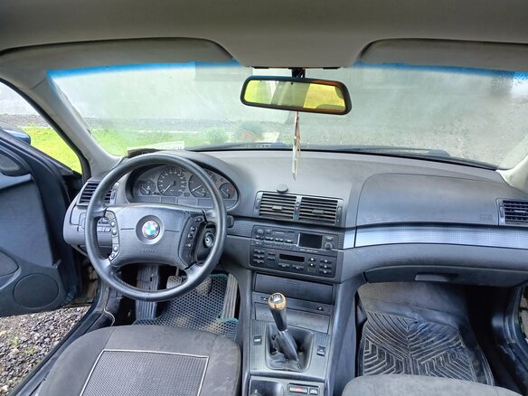2003 BMW 3 серии 320d IV (E46) Рестайлинг, зелёный, 650000 рублей - вид 14