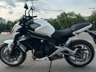 2012 Kawasaki ER-6N, белый, 450000 рублей, вид 1