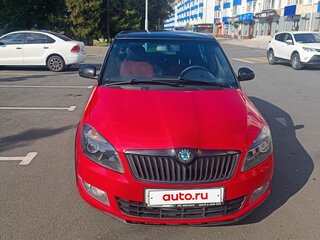 2012 Skoda Fabia II Рестайлинг, красный, 800000 рублей, вид 1