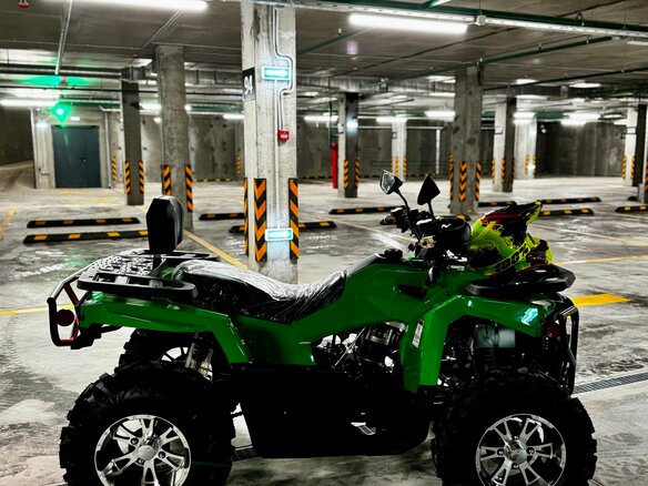 2025 Loncin XWolf 300, зелёный, 300000 рублей - вид 5