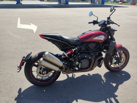 2023 Indian FTR 1200, пурпурный, 1090000 рублей - вид 5