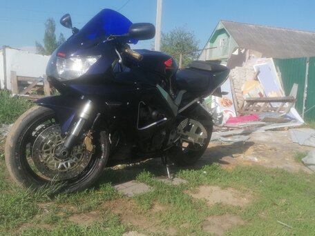 2000 Honda CBR 929RR Fireblade, фиолетовый, 300000 рублей, вид 2