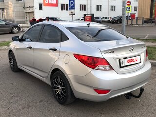 2012 Hyundai Solaris I, серебристый, 850000 рублей, вид 5