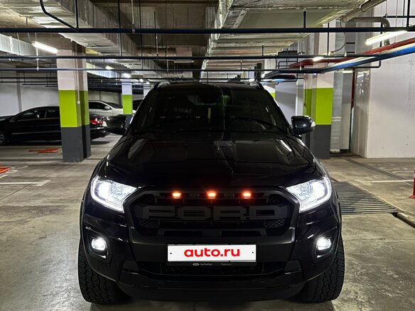 2021 Ford Ranger Raptor T6 Рестайлинг 2, чёрный, 5300000 рублей - вид 2