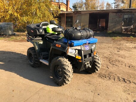 2013 Polaris Sportsman 500, зелёный, 650000 рублей, вид 1