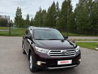 2012 Toyota Highlander II (XU40) Рестайлинг, пурпурный, 2350000 рублей, вид 1