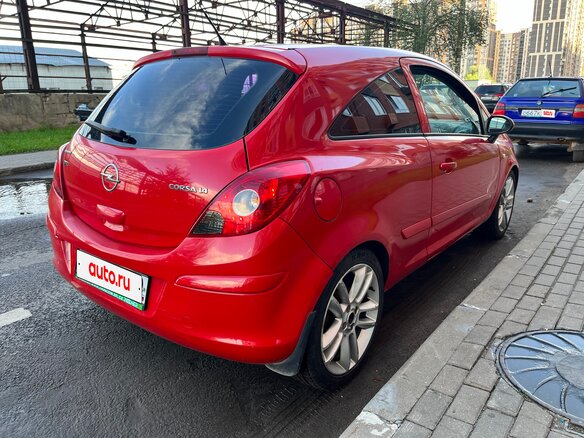 2007 Opel Corsa D, красный, 427990 рублей - вид 2