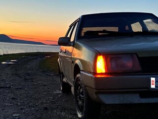 1997 Lada (ВАЗ) 2109, серебристый, 55000 рублей, вид 4