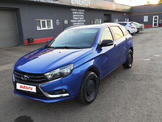 2020 Lada (ВАЗ) Vesta SW I, синий, 920000 рублей, вид 1