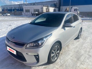 2018 Kia Rio IV, серебристый, 1500000 рублей, вид 4