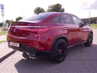 2016 Mercedes-Benz GLE Coupe 350 d I (C292), красный, 5500000 рублей, вид 4