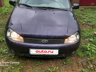 2007 Lada (ВАЗ) Kalina I, фиолетовый, 160000 рублей, вид 2