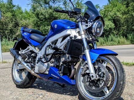 2003 Suzuki SV 1000, синий, 420000 рублей, вид 1