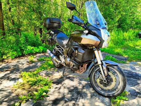 2013 Kawasaki Versys 1000, серый, 520000 рублей, вид 1