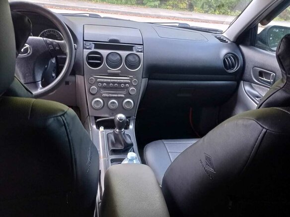 2003 Mazda 6 I (GG), серый, 380000 рублей - вид 6