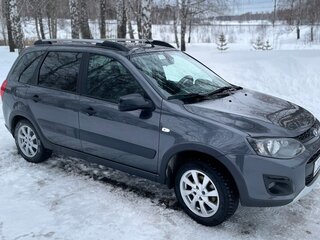 2017 Lada (ВАЗ) Kalina Cross II, серебристый, 755000 рублей, вид 2