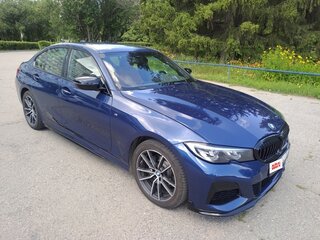 2021 BMW 3 серии 318d VII (G2x), синий, 3220000 рублей, вид 3