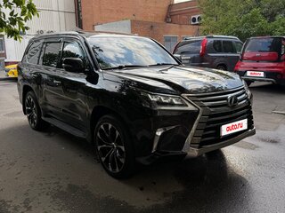 2017 Lexus LX 570 III Рестайлинг 2, чёрный, 6900000 рублей, вид 3