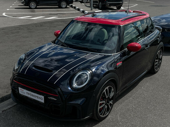 2021 Mini Hatch JCW III (F55/F56) Рестайлинг 2, синий - вид 20