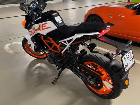 2021 KTM 390 Duke, белый, 500000 рублей, вид 5