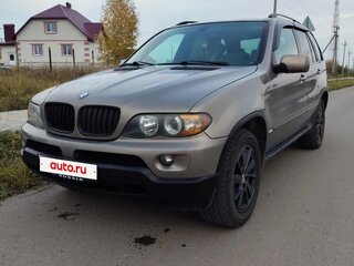 2004 BMW X5 3.0i I (E53) Рестайлинг, коричневый, 1100000 рублей, вид 1