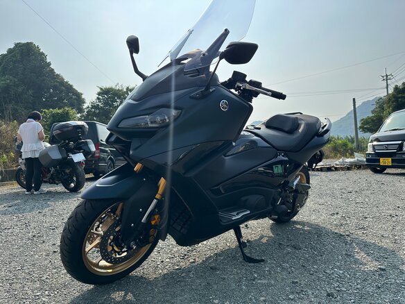 2022 Yamaha TMAX, синий - вид 16