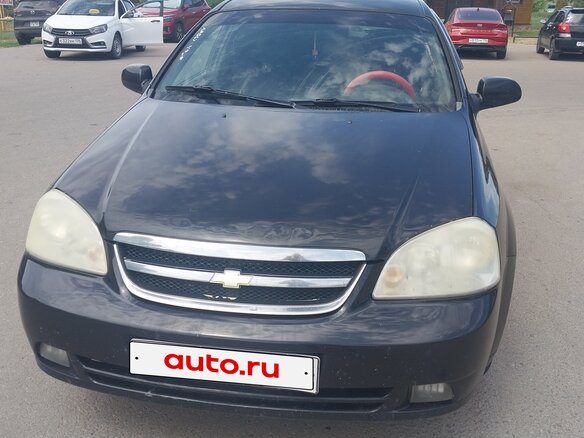 2007 Chevrolet Lacetti I, чёрный, 380000 рублей