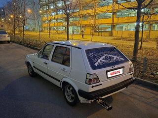 1986 Volkswagen Golf II, белый, 100000 рублей, вид 5