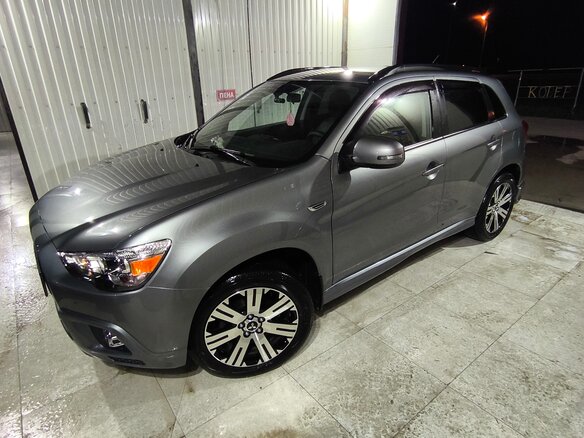 2014 Mitsubishi ASX I Рестайлинг, серый, 1250000 рублей - вид 6