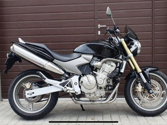 2005 Honda CB 600F Hornet, чёрный, 550000 рублей - вид 1