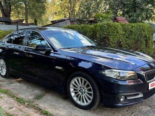 2016 BMW 5 серии 520d VI (F10/F11/F07) Рестайлинг, синий, 1900000 рублей, вид 2