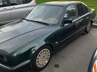 1994 BMW 5 серии 520i III (E34), зелёный, 310000 рублей, вид 2